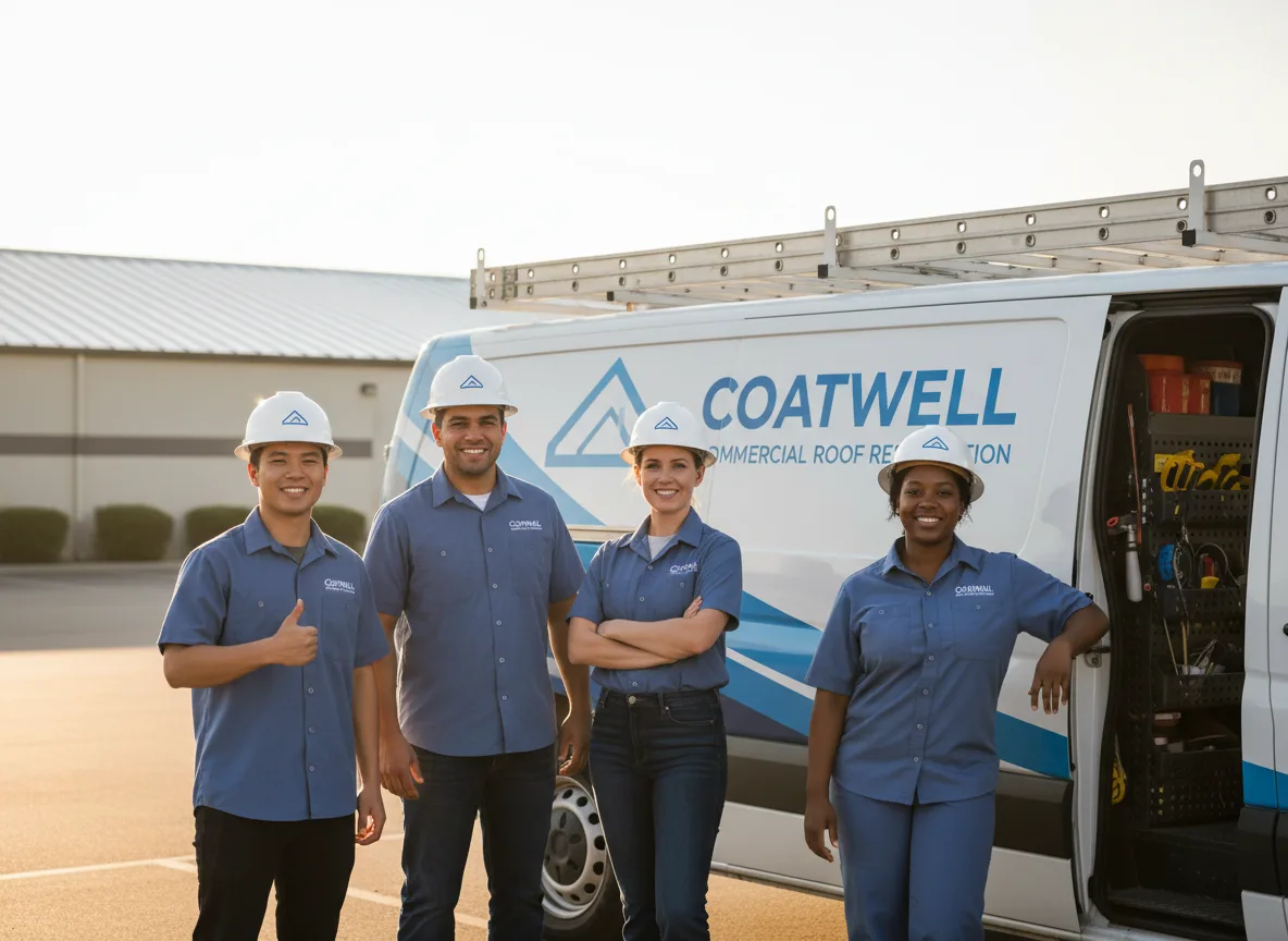 Commercial roof coating company in Hempstead, TX